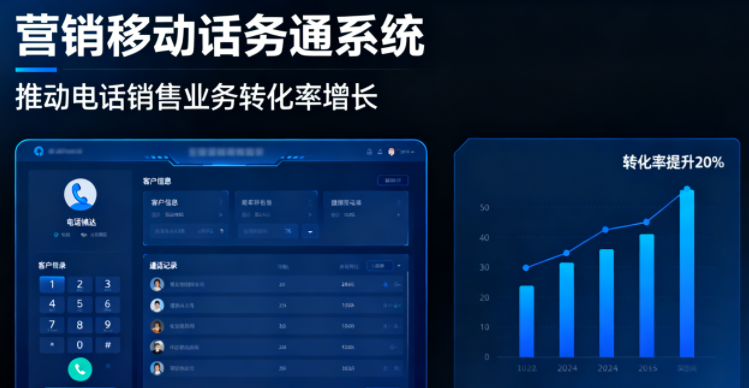 营销移动话务通系统：推动电话销售业务转化率增长